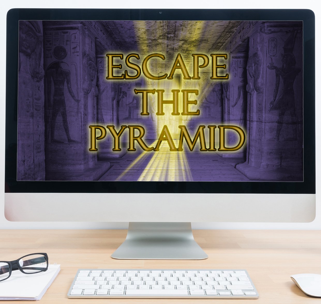 Virtual Escape -Theme Virtual Treasure Hunt -Theme Egyptian - Escape the Pyramid copy